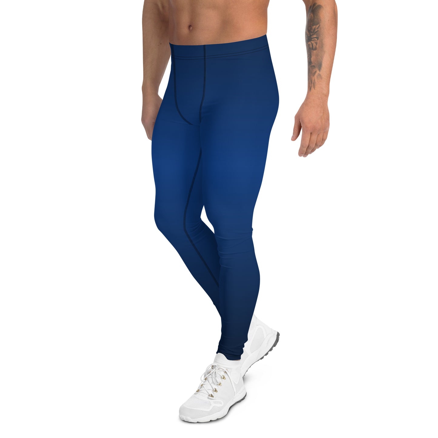 Blue Da Ba Dee Da Ba Thigh - Third Leg Men's Leggings