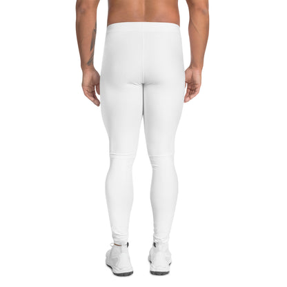 Solid White - Third Leg Men's Leggings