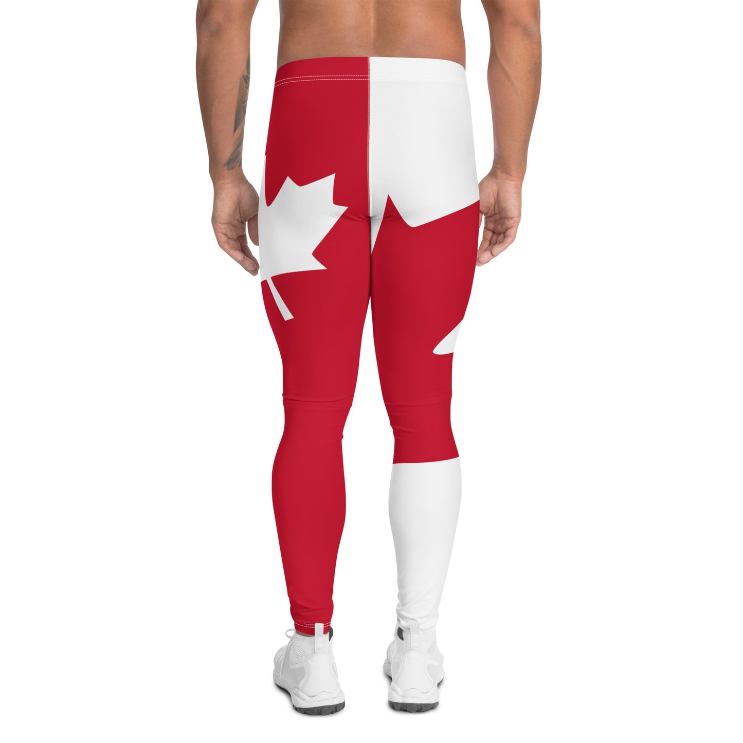 Canadian Flag - Third Leg Men's Leggings