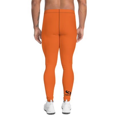Solid Orange - Third Leg Men's Leggings