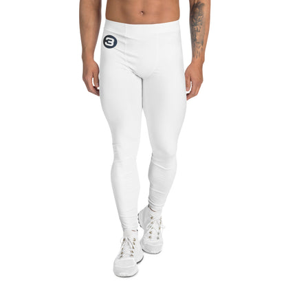 Solid White - Third Leg Men's Leggings