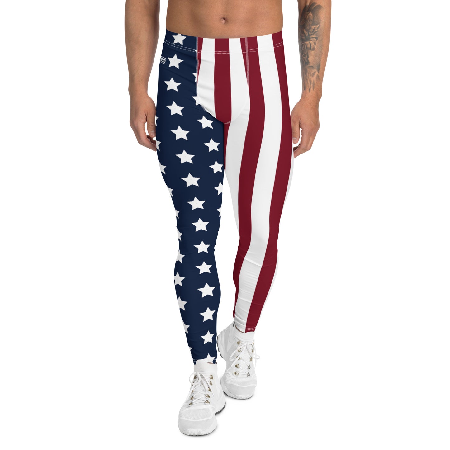 Stars & Stripes - Third Leg Men's Leggings