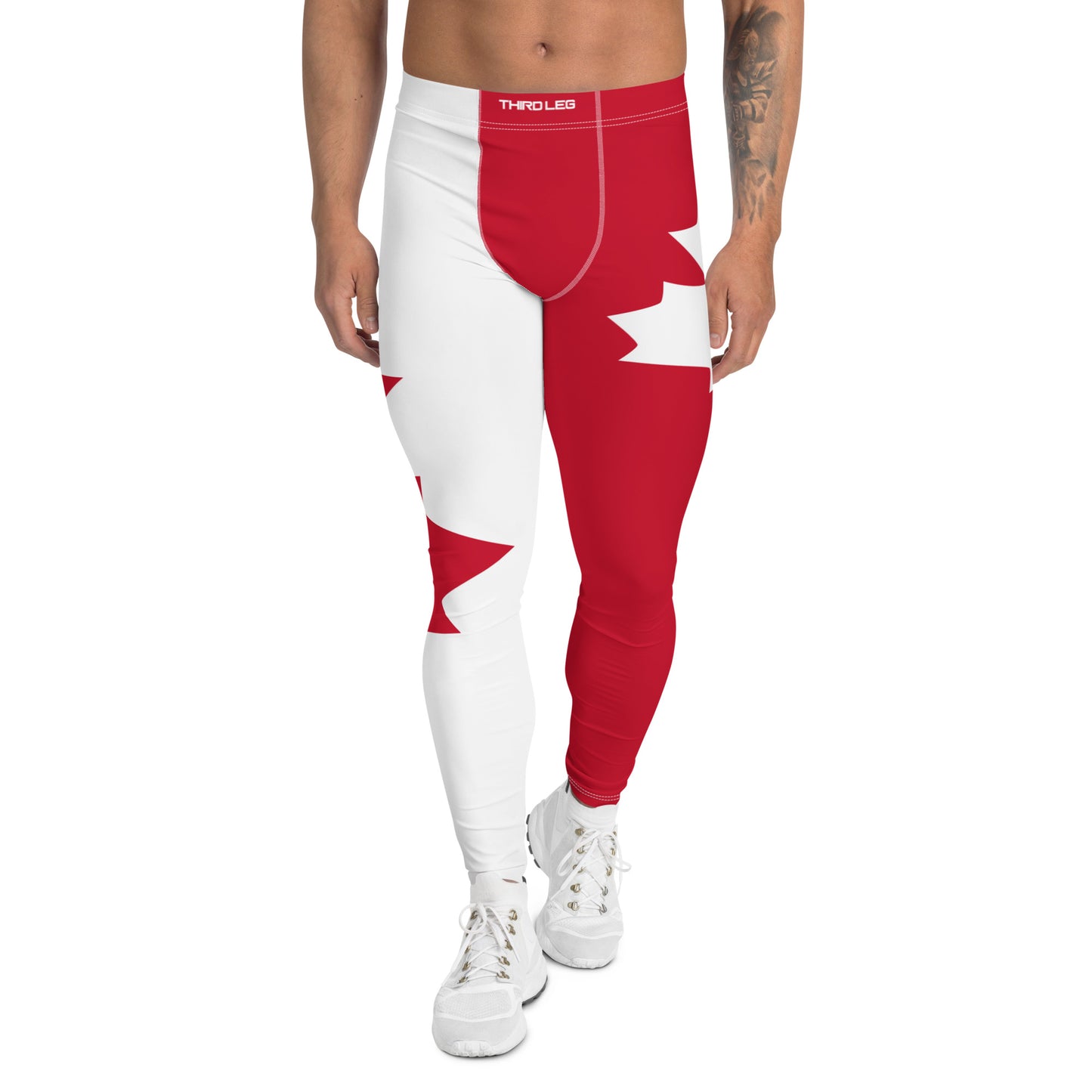 Canadian Flag - Third Leg Men's Leggings